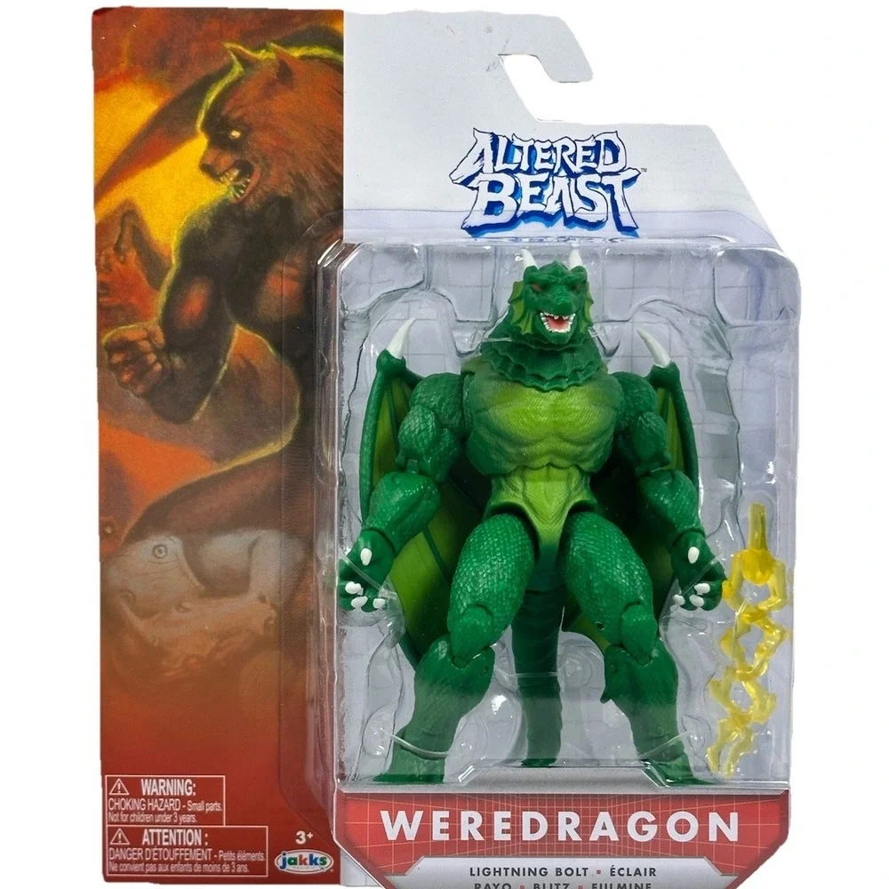 Altered Beast Weredragon Action Figure Jakks Pacific Lightning Bolt 29 Points